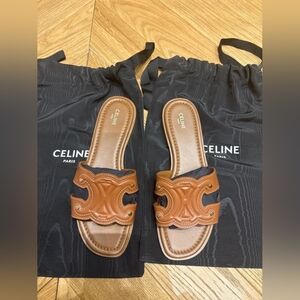 CELINE MARINA MULE IN CALFSKIN